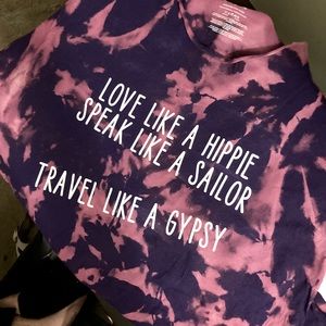 The Love Like a Hippie tee